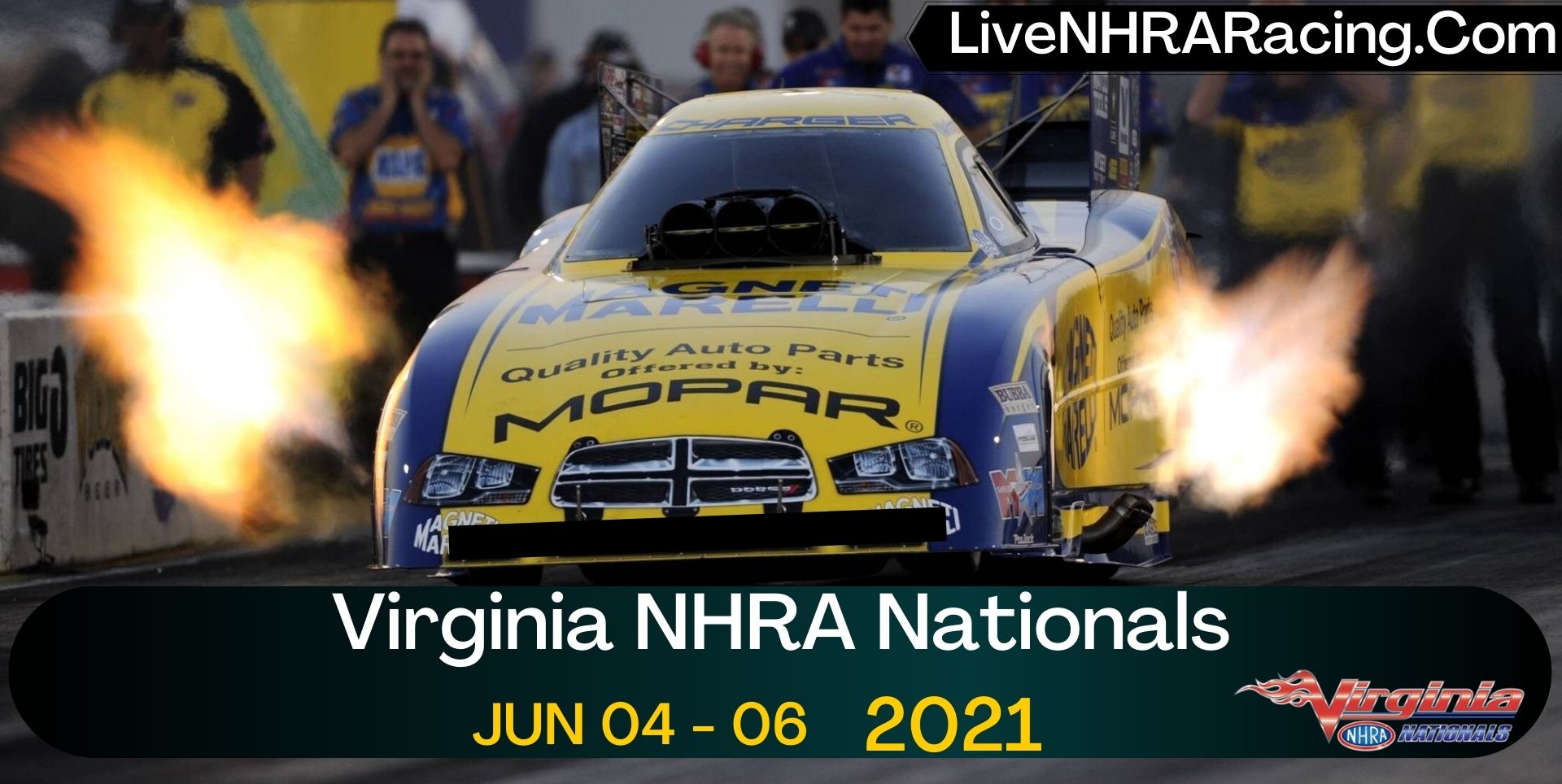 NHRA Virginia Nationals Live Stream