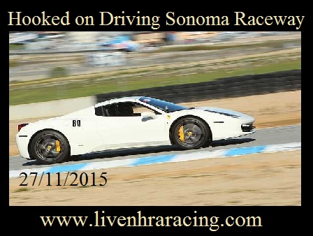 Hooked on Driving Sonoma Raceway